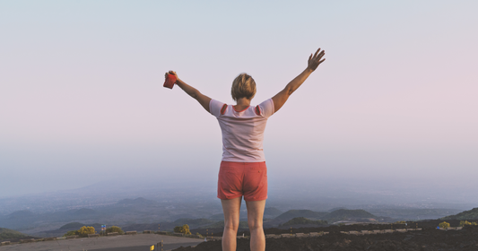 woman celebrates her menopause living her best life