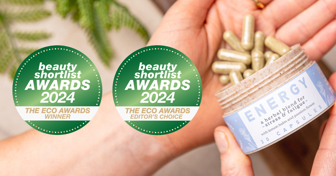 Beauty Shortlist Eco Awards 2024 Winners for Sustainable Supplements!