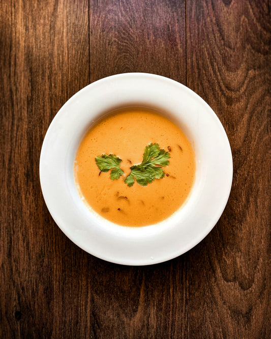 Butternut Squash and Carrot Soup (serves 4)